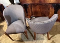 Art Deco Side Chairs Original Fabric Excellent Condition - 3783977