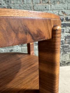 Art Deco Side End Table French Walnut 1940 - 3249715