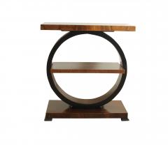 Art Deco Side Table Walnut Veneer France circa 1925 - 1017102