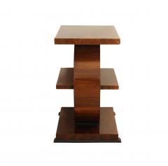 Art Deco Side Table Walnut Veneer France circa 1925 - 1017103