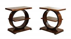 Art Deco Side Table Walnut Veneer France circa 1925 - 1017105