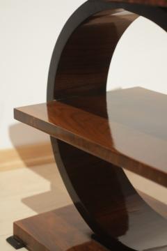 Art Deco Side Table Walnut Veneer France circa 1925 - 1017112