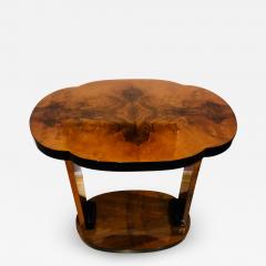Art Deco Side Table Walnut Veneer France circa 1930 - 1017641
