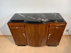 Art Deco Sideboard Walnut Veneer Nickel Fittings France circa 1930 - 2180934