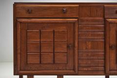 Art Deco Sideboard in Solid Oak Europe 1930s - 3690397