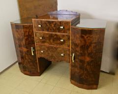 Art Deco Sideboard or Buffet Burr Walnut Bookmatched Austria circa 1925 - 3415948