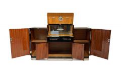 Art Deco Sideboard with Fold Up Bar Black Piano Lacquer England circa 1930s - 1808428