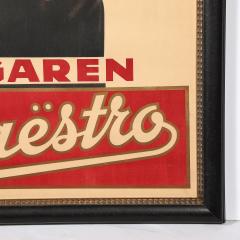 Art Deco Sigaren Maestro Poster Cigars - 4623173