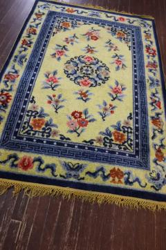 Art Deco Silk Chinese Rug the Sun - 3969152