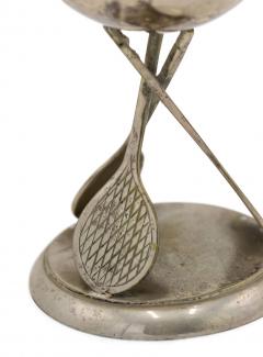 Art Deco Silver Tennis Ashtray - 4672075
