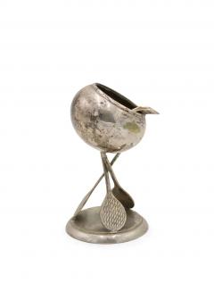 Art Deco Silver Tennis Ashtray - 4672076