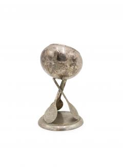 Art Deco Silver Tennis Ashtray - 4672077