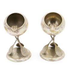Art Deco Silver Tennis Ashtray - 4717091