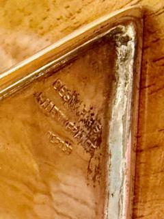 Art Deco Silver Vase by Desny Paris c 1930s Rare - 4134432