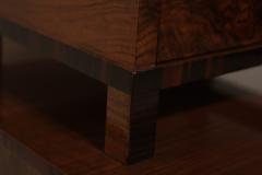 Art Deco Small Furniture Nightstand Walnut and Macassar France circa 1930 - 1017072