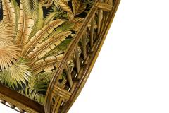 Art Deco Split Reed Rattan Salon Seating Set - 4634124