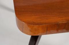 Art Deco Square Walnut Table - 4409500