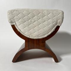 Art Deco Stool Rosewood Veneer France circa 1930 - 4139629