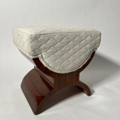 Art Deco Stool Rosewood Veneer France circa 1930 - 4139637