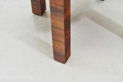 Art Deco Stool in Bookmatched Zebrawood Europe 1930s - 3467980