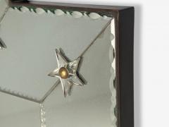 Art Deco Style Antique and Beveled Glass Venetian Wall Mirrors 21st C  - 4468882