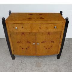 Art Deco Style Burl Cabinet Sideboard Server - 2626926