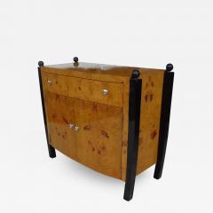 Art Deco Style Burl Cabinet Sideboard Server - 2633046