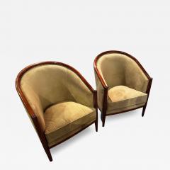 Art Deco Style Club Tub Chairs French style - 3789214