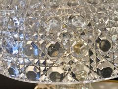 Art Deco Style Cut Crystal Dome Shaped Desk Lamp - 2974252