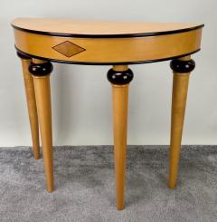 Art Deco Style Demi Lune Console Table - 3365496