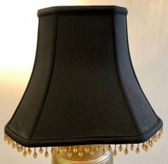 Art Deco Style Durand Fashion Art Glass Table Lamp with Custom Shade - 2974122
