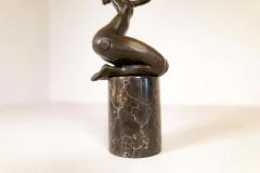 Art Deco Style French Bronze Figurine - 2427227