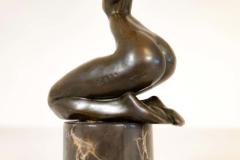 Art Deco Style French Bronze Figurine - 2427229