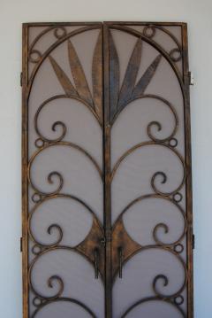 Art Deco Style Iron Doors - 2998050