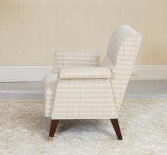 Art Deco Style Mahogany Club Chair - 3736769