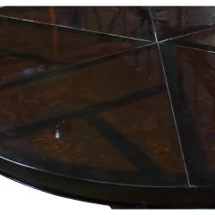 Art Deco Style Metamorphic Chinoiserie Extension Dining Table - 4333523