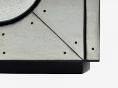 Art Deco Style Painted Wood Antique Glass Mirrored Sideboard or Credenza - 4442556