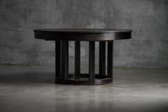Art Deco Style Round Dining Table Italy 1930s - 4577830