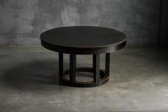 Art Deco Style Round Dining Table Italy 1930s - 4577833