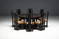 Art Deco Style Round Dining Table Italy 1930s - 4577855