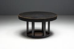 Art Deco Style Round Dining Table Italy 1930s - 4577856