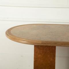 Art Deco Style Table with Marble Top - 3557345
