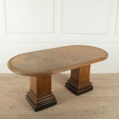 Art Deco Style Table with Marble Top - 3557347