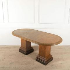 Art Deco Style Table with Marble Top - 3557348