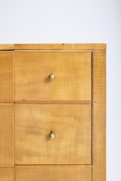 Art Deco Sycamore Chest of Drawers - 4815963
