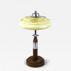 Art Deco Table Lamp With Glass Lampshade 20th Century Austria ca 1930 - 3968312