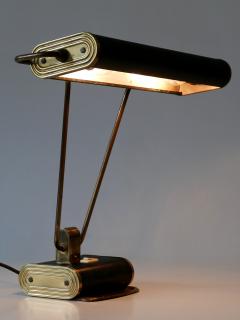 Art Deco Table Lamp or Desk Light No 71 by Andr Mounique for Jumo 1930s - 3458604