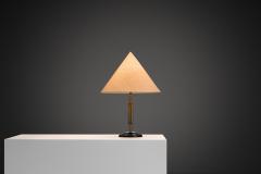 Art Deco Table Lamp with Pointed Shade Europe ca 1920s - 4566746