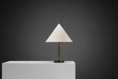 Art Deco Table Lamp with Pointed Shade Europe ca 1920s - 4566747