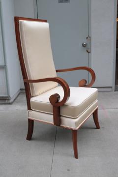 Art Deco Tall Back Armchair - 1850085